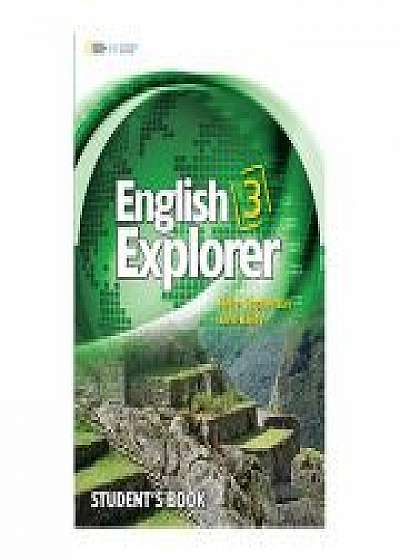 Coperta cărții English Explorer 3 with MultiROM