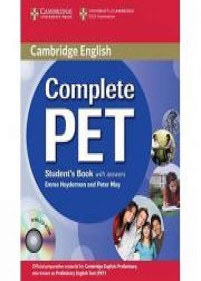 Complete PET Student's Book with answers - (contine CD)