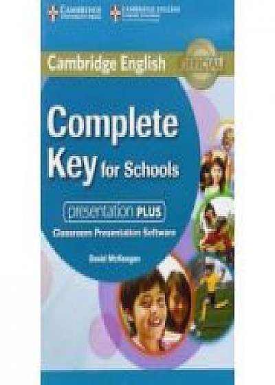 Coperta cărții Complete Key for Schools Presentation - (Contine DVD-Rom)