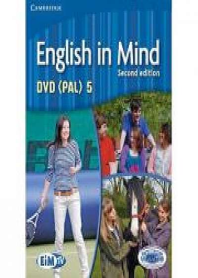 Coperta cărții English in Mind Level 5 - (contine 5 DVD)