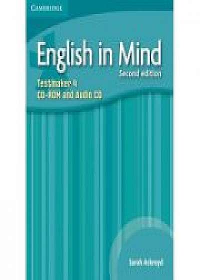 English in Mind Level 4 Testmaker - (contine CD-Rom si auio CD