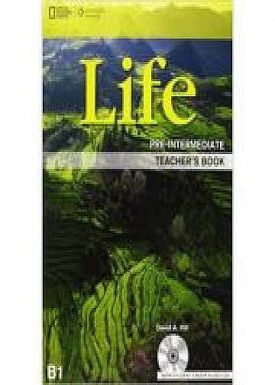 Coperta cărții Life Pre-Intermediate Teacher's Book with Audio CD
