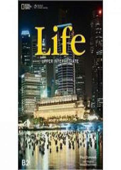 Coperta cărții Life Upper Intermediate Student's Book with DVD