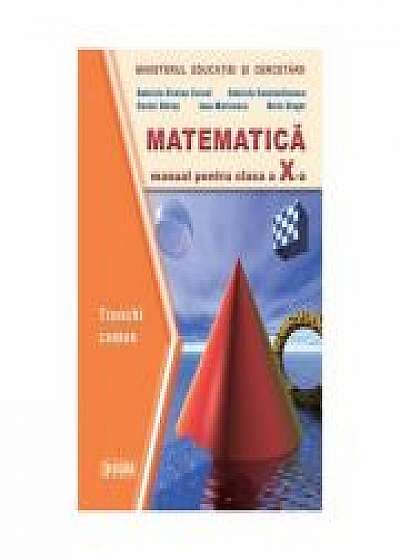 Matematica. Manual TC cls a X-a - Gabriela Constantinescu