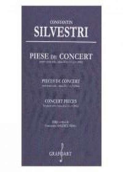 Piese de Concert pentru Pian solo opus 25, numarul 1-3 si 5 - Constantin Silvestri
