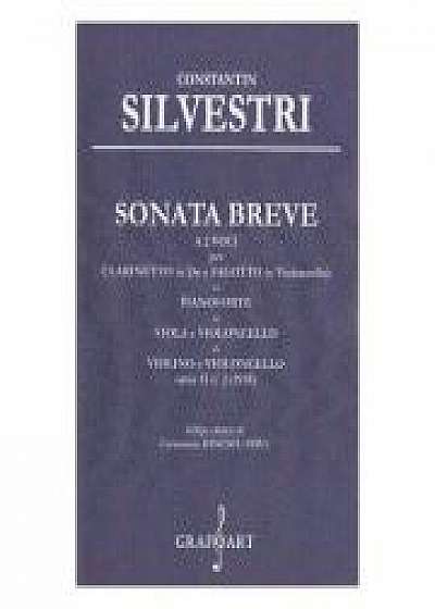 Sonata Breve a 2 voci per Clarinetto in Do e Fagotto - Constantin Silvestri