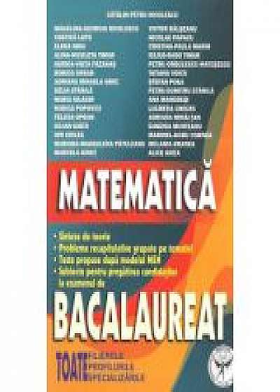 MATEMATICA, Bacalaureat 2014 (Toate filierele, profilurile, specializarile) - Catalin P. Nicolescu
