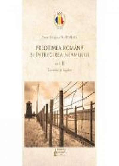 Coperta cărții Preotimea romana si intregirea neamului Vol. 2. Temnite si lagare - Grigore N. Popescu
