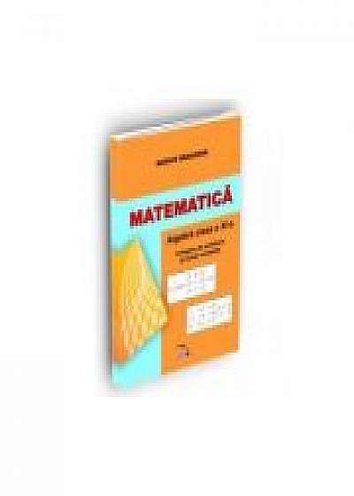 Matematica. Algebra clasa a XI-a. Culegere de probleme si solutii complete - Dragomir Marius