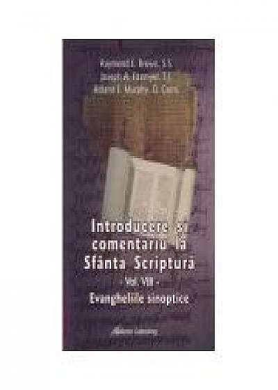 Introducere si comentariu la Sfanta Scriptura vol. VIII. Evangheliile sinoptice - Brown, Raymond E., Joseph A. Fitzmyer, Roland E. Murphy