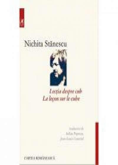 Lectia despre cub (editie bilingva romano-franceza) - Nichita Stanescu