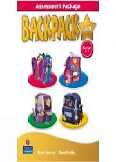Backpack Gold Starter to Level 3 Assessment Book with Multi-ROM - Diane Pinkley