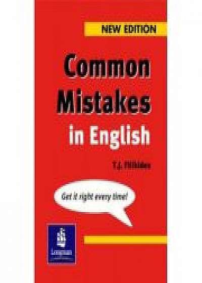 Common Mistakes in English - T. J. Fitikides
