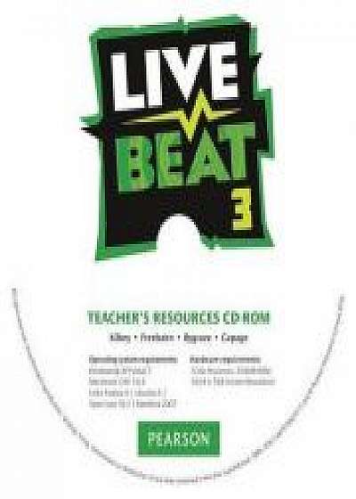 Live Beat 3 Teacher's Resources CD-ROM - Ingrid Freebairn