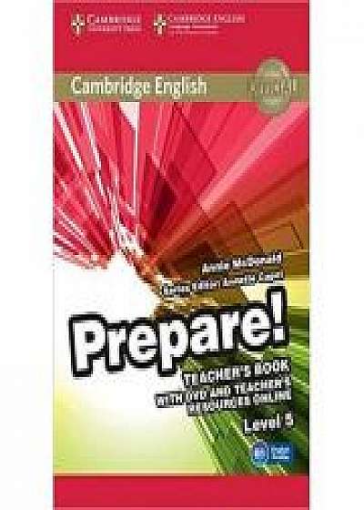 Cambridge English: Prepare! Level 5 - Teacher's Book (with DVD and Teacher's Resources Online)