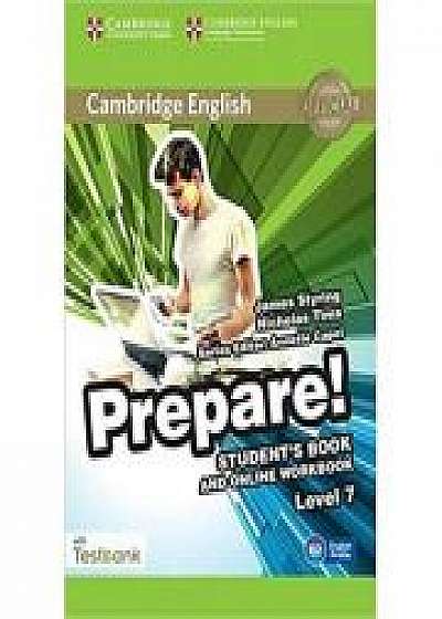 Cambridge English: Prepare! Level 7 - Student's Book (and Online Workbook with Testbank)