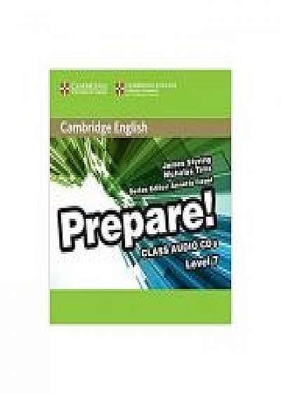 Cambridge English: Prepare! Level 7 - Class Audio (3x CDs)