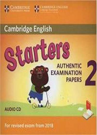 Cambridge English: Young Learners 2 Starters Authentic Examination Papers (Audio CD)