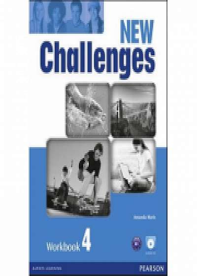 New Challenges 4 Workbook &amp; Audio CD Pack - Amanda Maris
