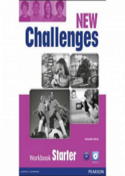 New Challenges Starter Workbook &amp; Audio CD Pack - Amanda Maris