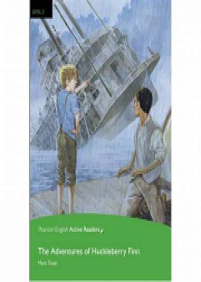 Coperta cărții Level 3: The Adventures of Huckleberry Finn Book and Multi-ROM with MP3 Pack - Mark Twain