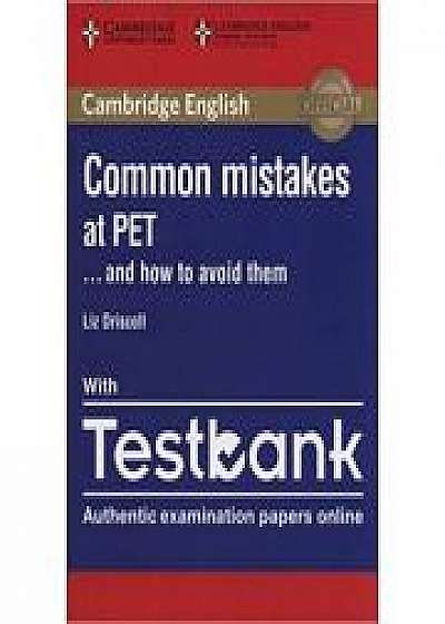 Common Mistakes at PET and How to Avoid Them (Paperback with Testbank)