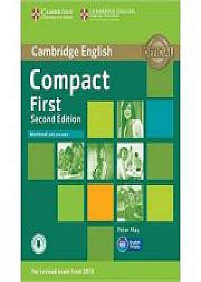 Coperta cărții Compact First Workbook (with Answers and Audio)