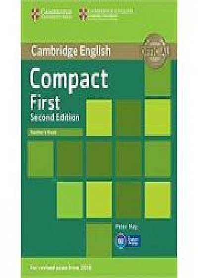 Coperta cărții Compact First - Teacher's Book