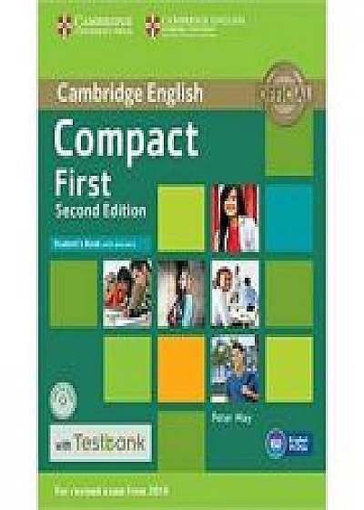Coperta cărții Compact First - Student's Book (with Answers with CD-ROM and Testbank)