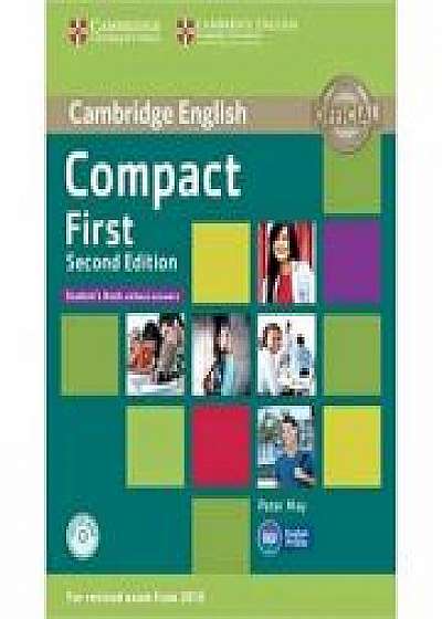 Coperta cărții Compact First - Student's Book without Answers (with CD-ROM) de Peter May