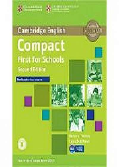Compact First for Schools - Workbook (without Answers with Audio)