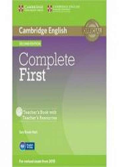 Complete First -Teacher's Book (with Teacher's Resources CD-ROM)