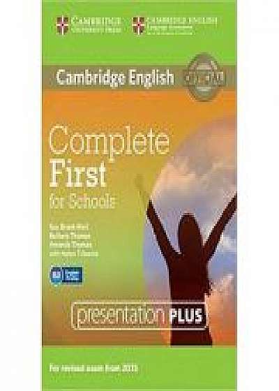 Complete First for Schools - Presentation Plus (DVD-ROM)