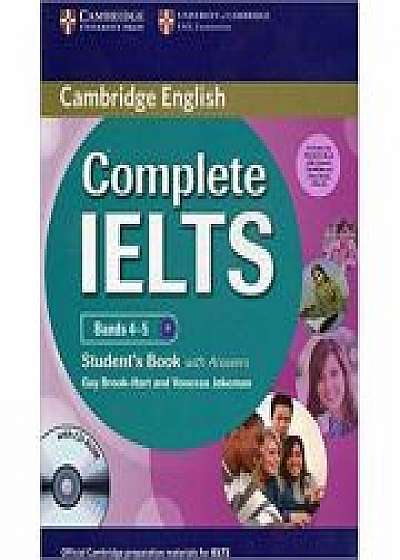 Complete IELTS: Bands 4-5 Student's Pack (Student's Book with Answers, CD-ROM and 2xClass Audio CDs)