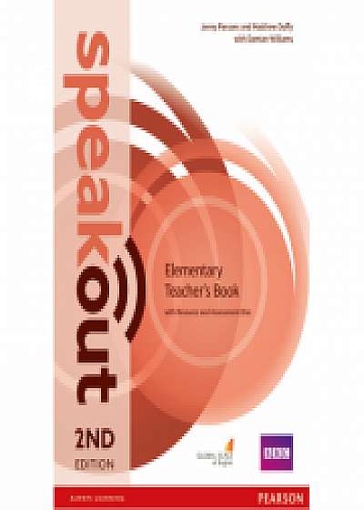 Speakout Elementary 2nd Edition Teachers Guide with Resource &amp; Assessment Disc Pack - Jenny Parsons