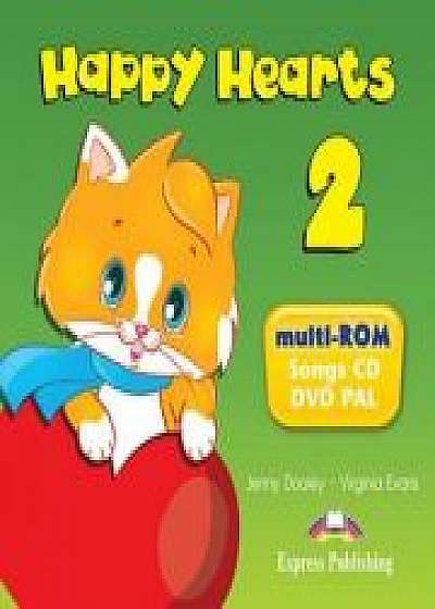 Coperta cărții Happy Hearts 2 - Multi-Rom