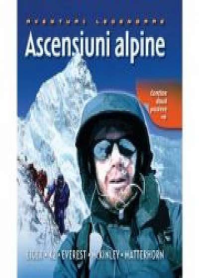 Ascensiuni alpine. Contine doua postere