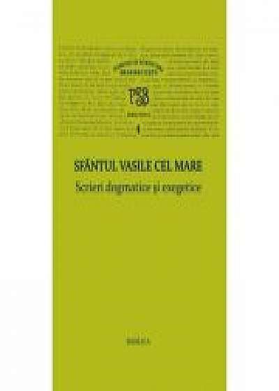 P. S. B. volumul 4. Scrieri dogmatice si exegetice - Sfantul Vasile cel Mare