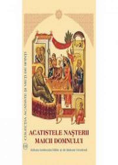 Coperta cărții Acatistele Nasterii Maicii Domnului