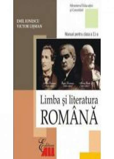 Limba si literatura romana - Manual clasa a XI-a