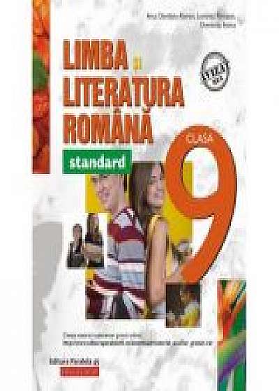 Limba şi literatura română. Clasa a IX-a Standard - Davidoiu Roman Anca, Paraipan Luminita, Stoica Dumitrita