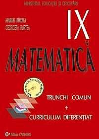 Matematica TC + CD. Manual pentru clasa a IX-a