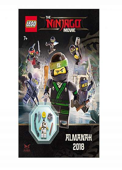 Almanah 2018 LEGO Ninjago Movie cu minifigurină