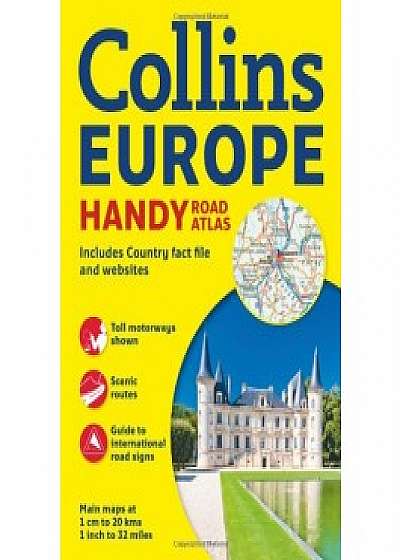 Collins Handy Road Atlas Europe