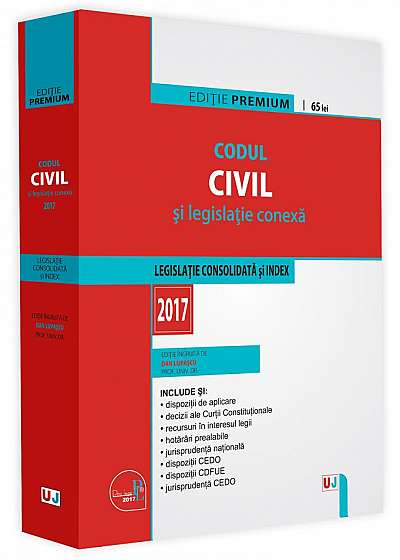 Codul civil si legislatie conexa